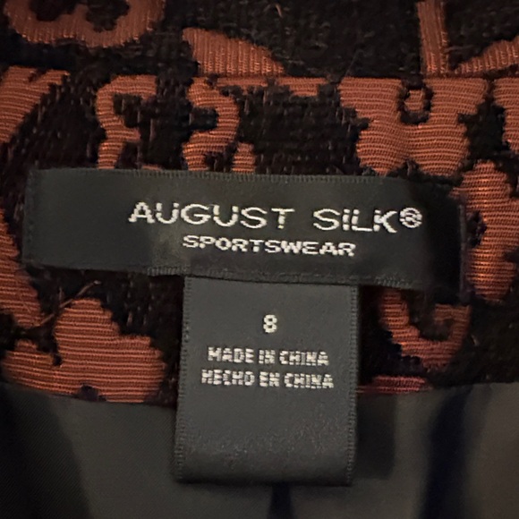 August Silk Floral Blazer - Picture 2 of 5